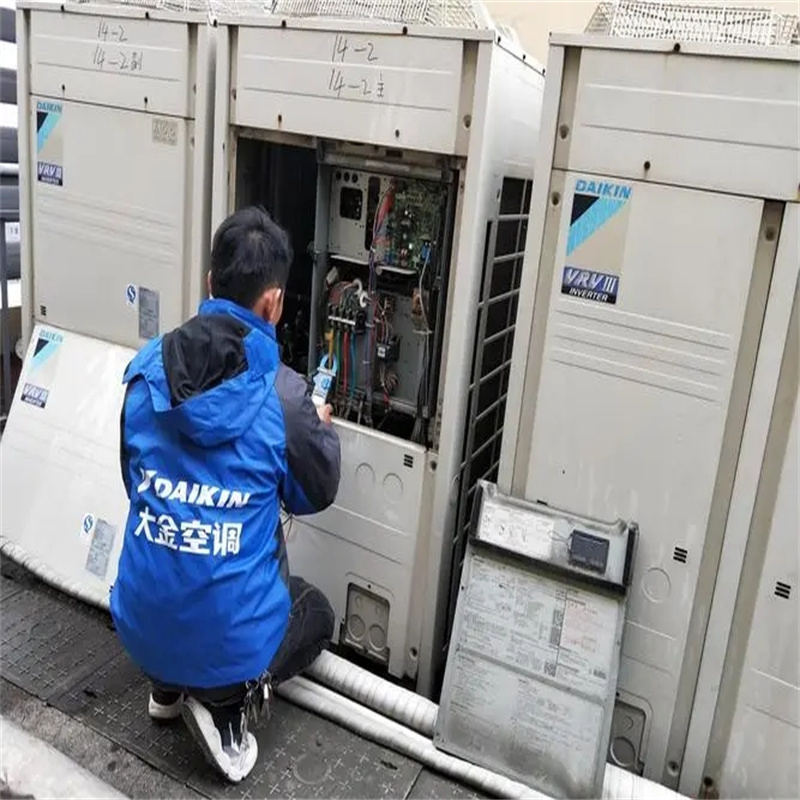 深圳福田福华新村柜机空调跳闸故障维修